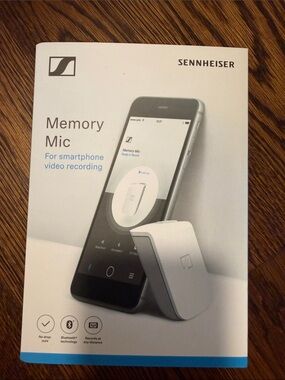 Sennheiser Memory Mic - White and Black